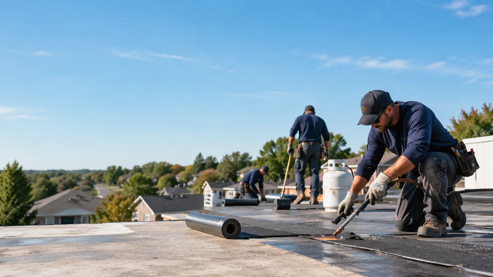 Flat Roof Leak Repair providers in Royal, IL